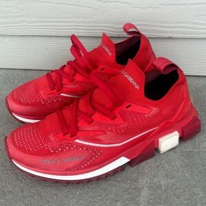 Dolce & Gabbana Red Sneakers